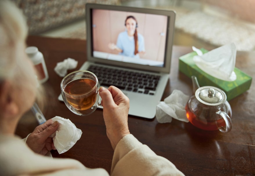 Telehealth and telemedicine example